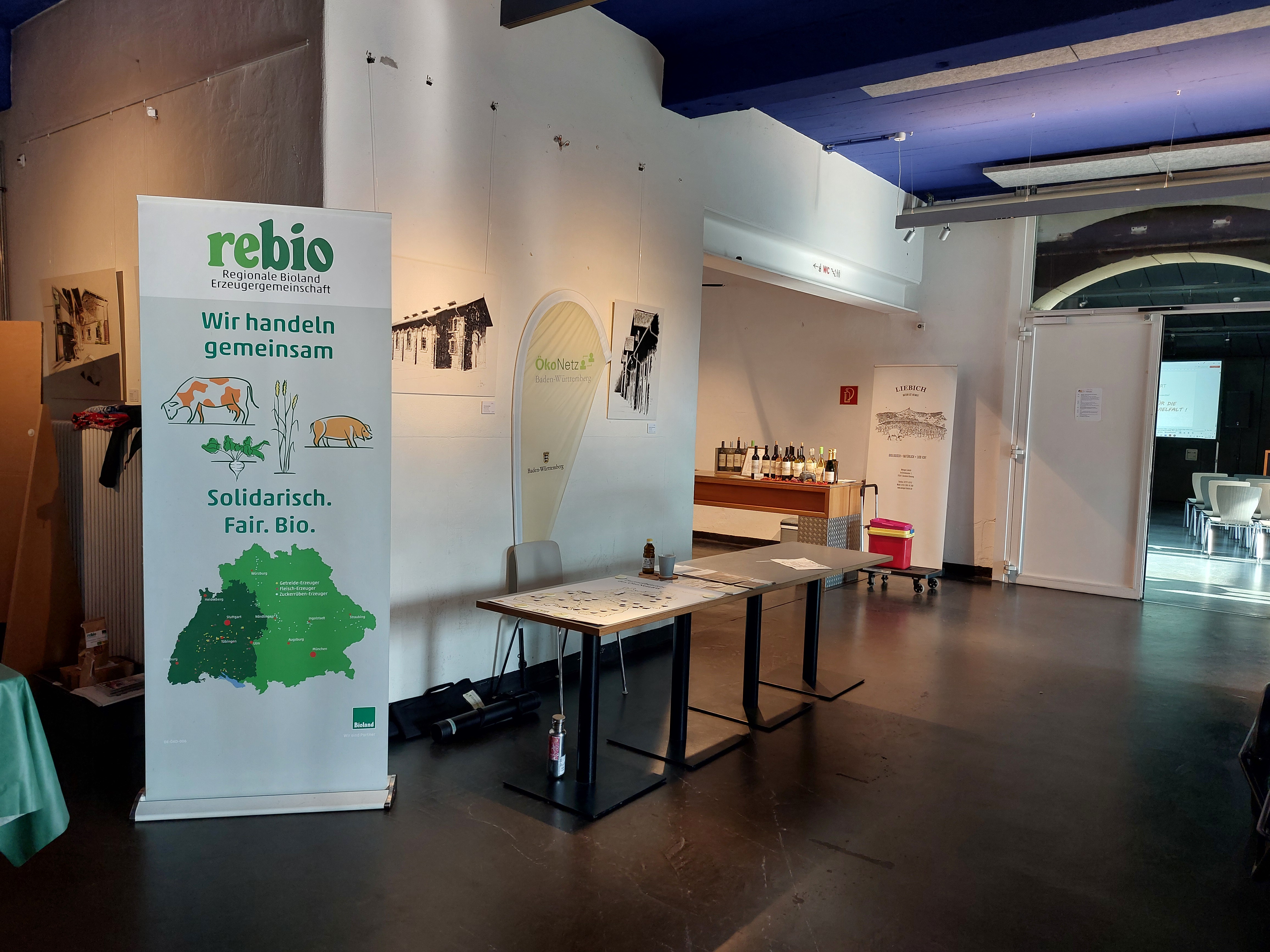 ÖkoNetz Stand neben rebio und anderen 