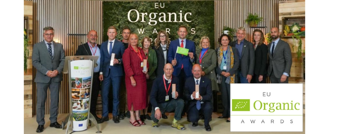 Symboldbild Preisverleihung EU-Organic Awards  2025