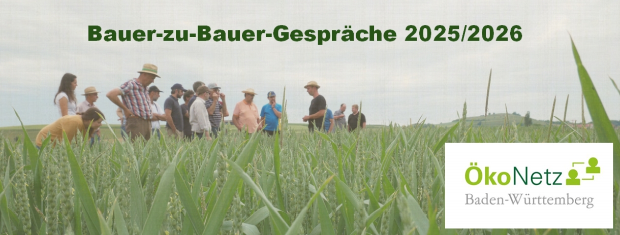 Symbolbild Bauer zu Bauergespräch mit Ökonetzlogo