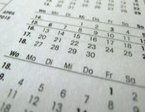 Symbolbild Kalenderblatt