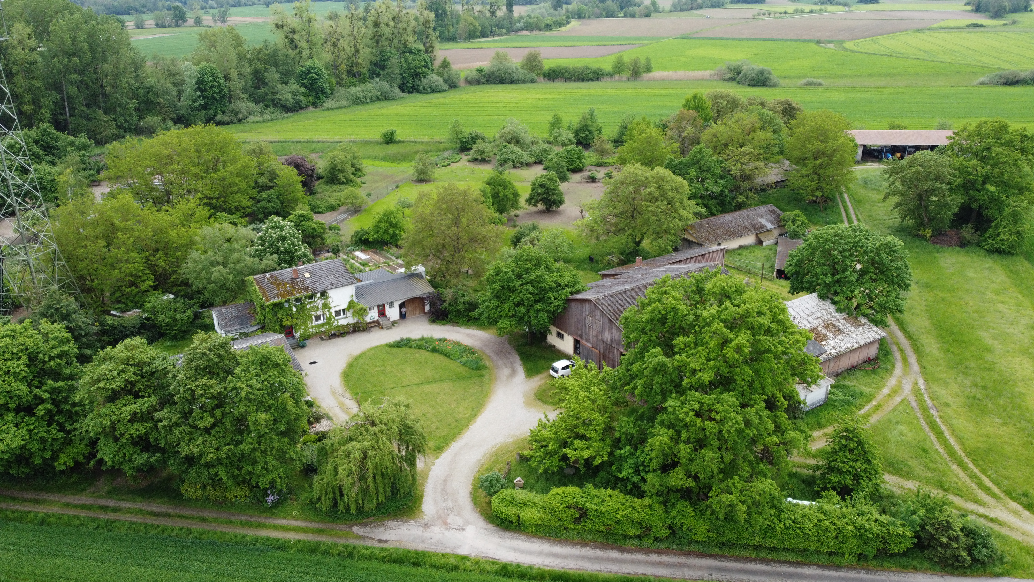 Banaterhof Luftaufnahme