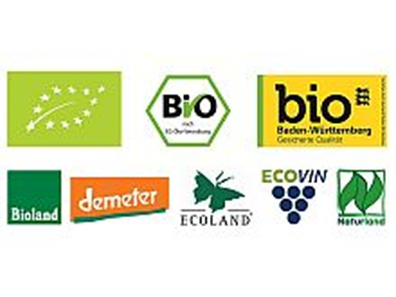 Bild der in Deutschland verwendeten Biozeichen