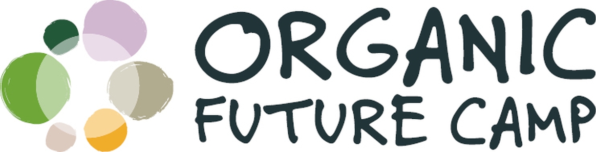 Plakat des Organic Future Camp auf den Ökofeldtagen