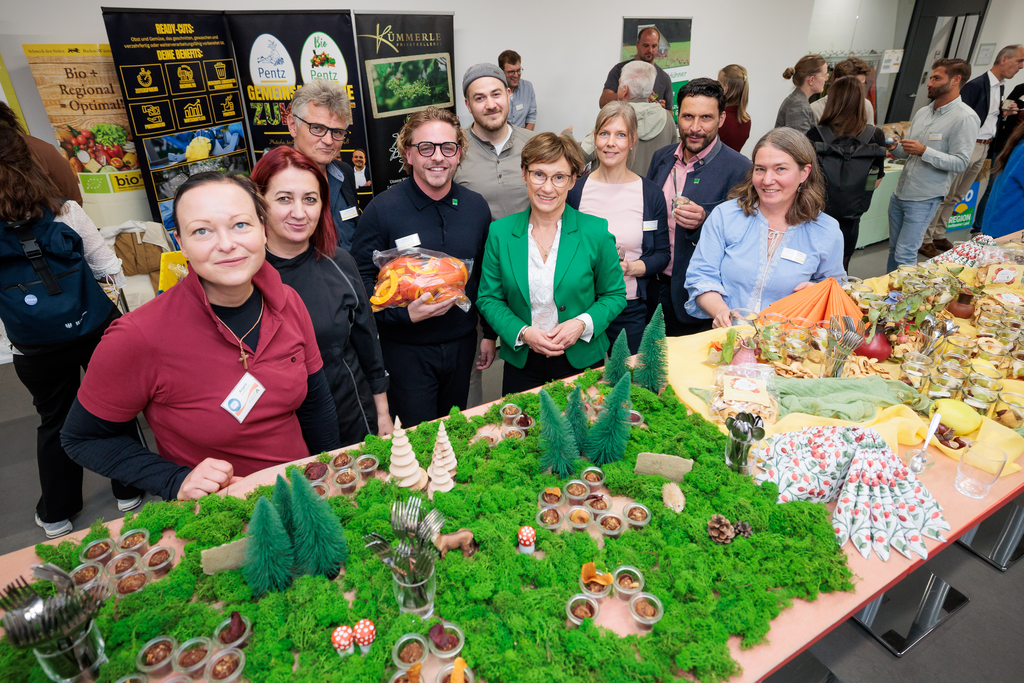 Ein wahres Landschaftsbuffet anlässlich der Eröffnung der Themenwoche