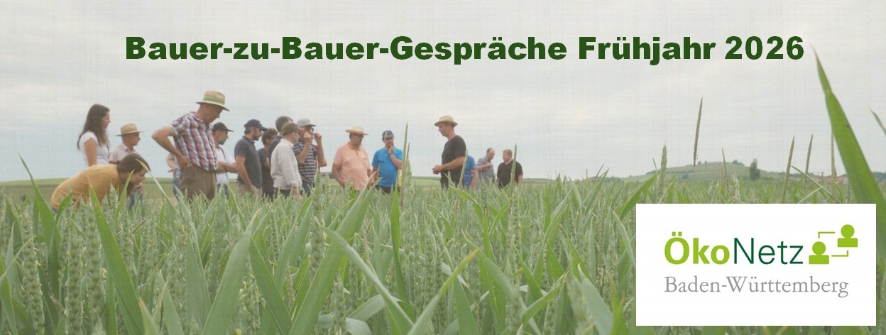 Symbolbild Bauer zu Bauergespräch mit Ökonetzlogo